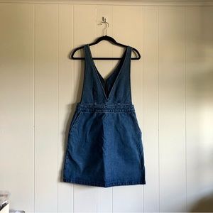 Frank And Oak denim mini dress